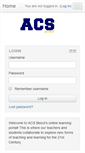 Mobile Screenshot of moodle.acs.edu.lb